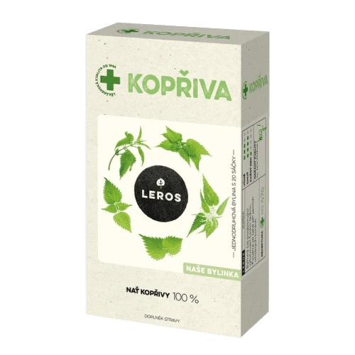 LEROS Žihľava vňať 20 x 1 g