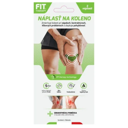 FIT Therapy patch náplasť na koleno 3 ks