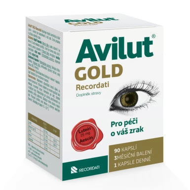 AVILUT Gold recordati 90 kapsúl