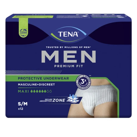 TENA Men Protective underwear maxi S/M 12 kusov
