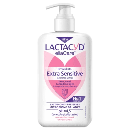 LACTACYD Extra Sensitive intímny gél neparfumovaný 400 ml