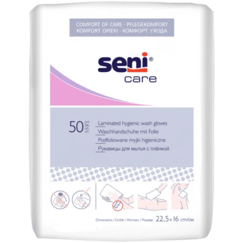 SENI Care hygienická žinka s fóliou 50 kusov