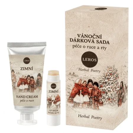 LEROS Vianočná sada starostlivosti o ruky a pery 6 (inov. 2026 1 x 1 set