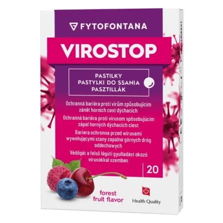 FYTOFONTANA Virostop pastilky lesné ovocie 20 ks