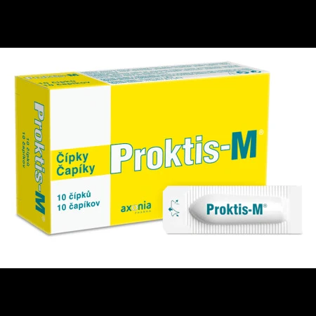 PROKTIS-M Rektálne čapíky 10 ks