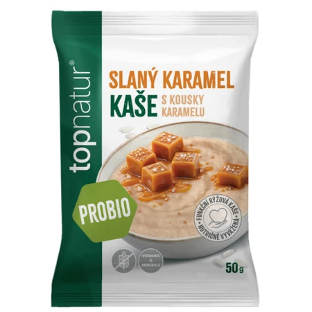 TOPNATUR Probio ryžová kaša slaný karamel 50 g