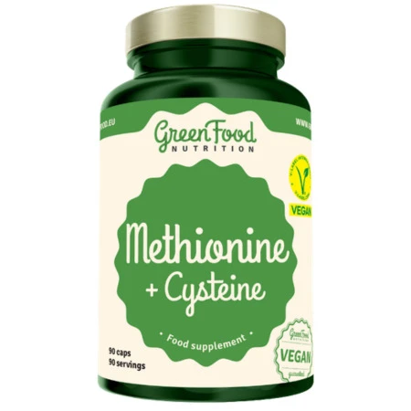 GREENFOOD Methionín + cysteín 90 kapsúl