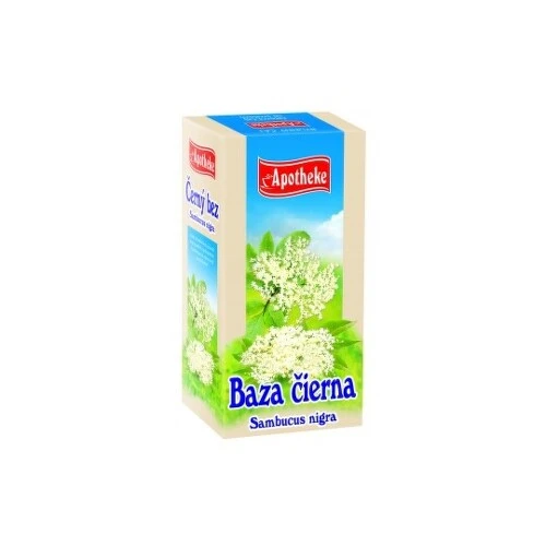 APOTHEKE Čaj baza čierna kvet 20 x 1,5 g