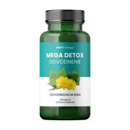MOVIT Mega detox odvodnenie 60 kapsúl