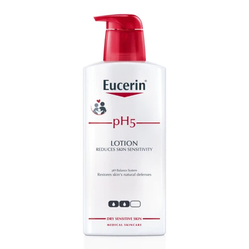 EUCERIN pH5 telové mlieko pre citlivú pokožku 400 ml