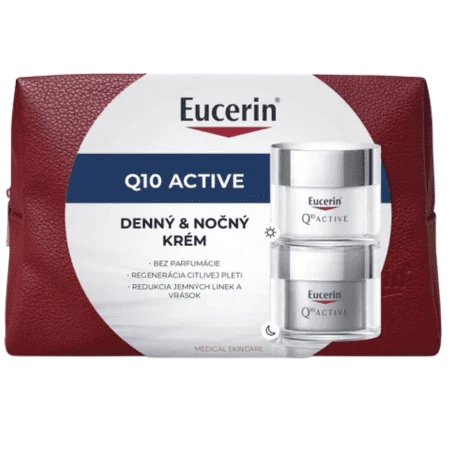 EUCERIN Q10 ACTIVE Kazeta denný krém + nočný krém 50 ml 1 x 1 set