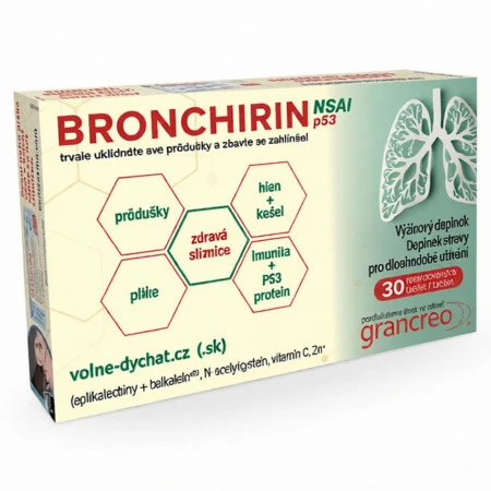 BRONCHIRIN Zdravá sliznica 30 tabliet