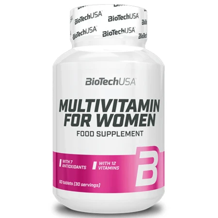 BIOTECHUSA Multivitamín pre ženy 60 tabliet