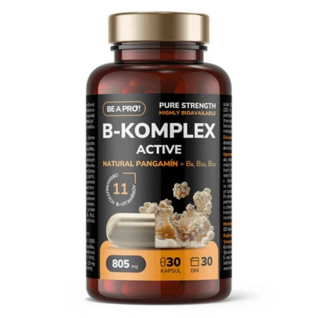 BE A PRO! B-komplex active 30 kapsúl