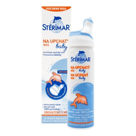 STÉRIMAR baby Na upchatý nos nosový mikrosprej s obsahom morskej vody 50 ml