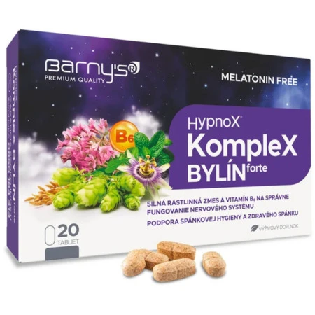 BARNY´S Hypnox komplex bylín forte 20 tabliet