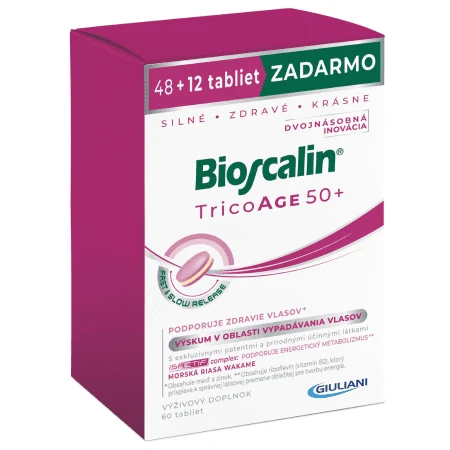 BIOSCALIN TricoAge 50+ 60 tabliet