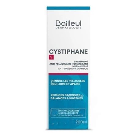 CYSTIPHANE BIORGA S normalizujúci šampón proti lupinám 200 ml