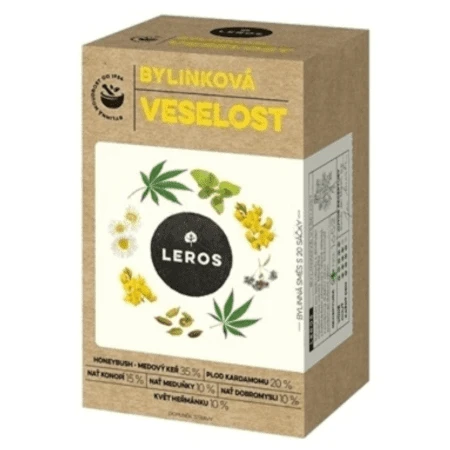 LEROS Bylinková energia bylinný čaj 20 x 2 g