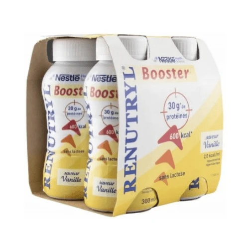 CLINUTREN Renutryl booster vanilka 4 x 300 ml