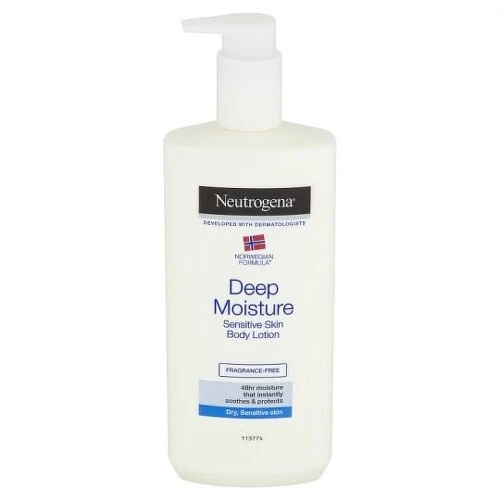 NEUTROGENA Hĺbkovo hydratačné telové mlieko pre citlivú pokožku 400 ml