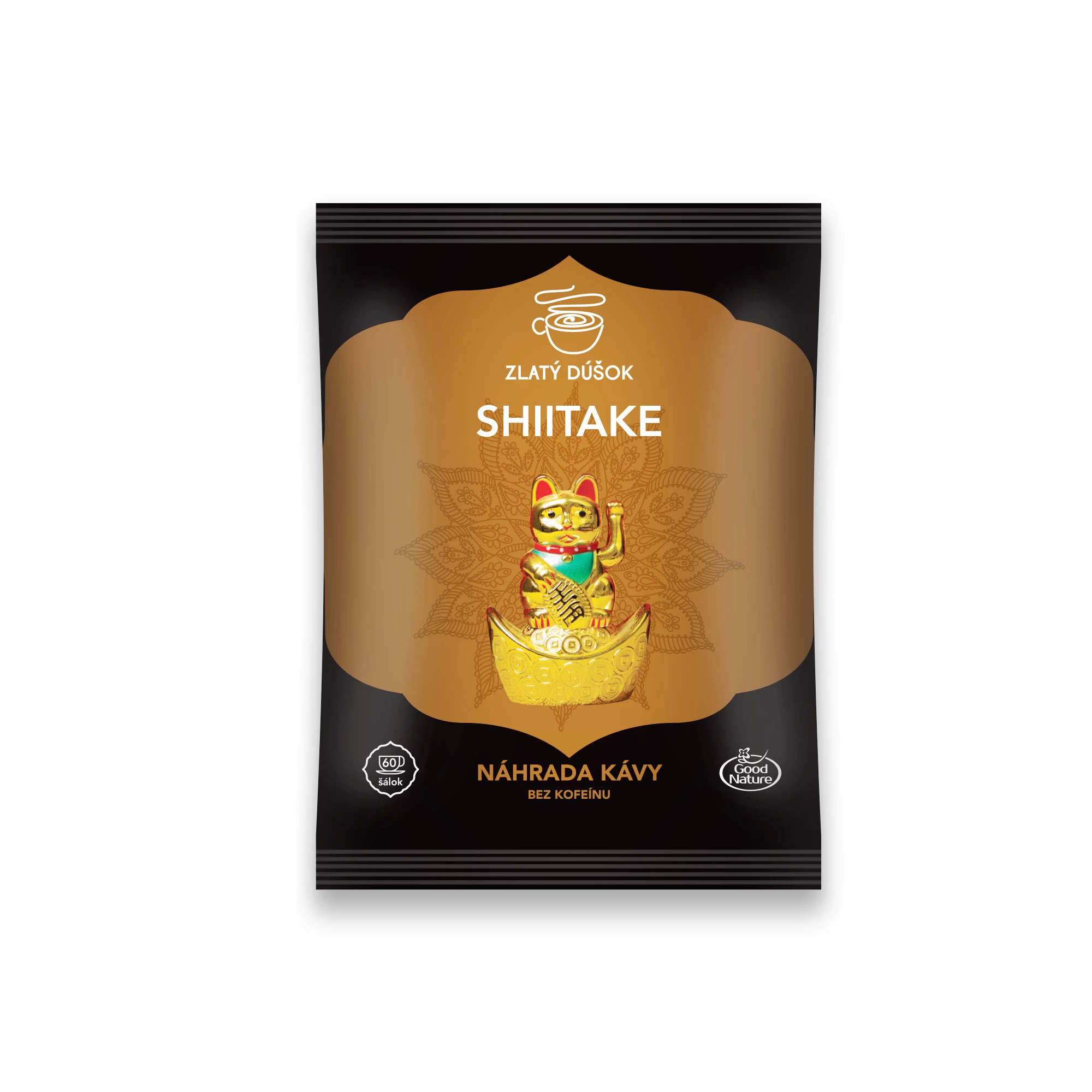 GN Zlatý dúšok káva s hubou SHIITAKE 100 g