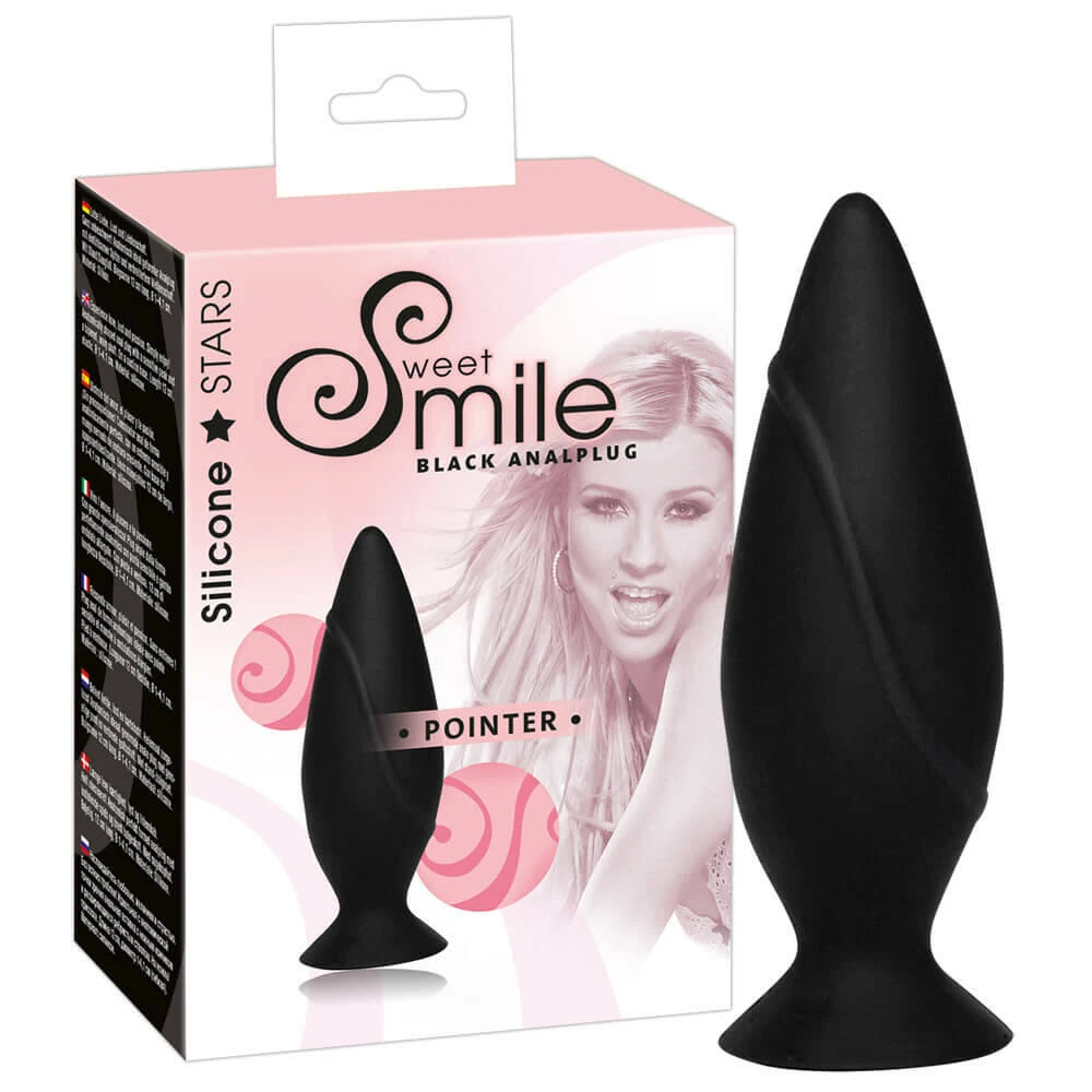Sweet Smile Pointer – silikónový análny kolík s prísavkou