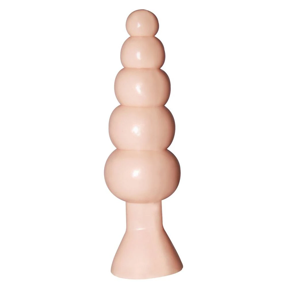 NMC Bendable Butt Rattler – ohybný análny stimulátor s prísavkou (telový)