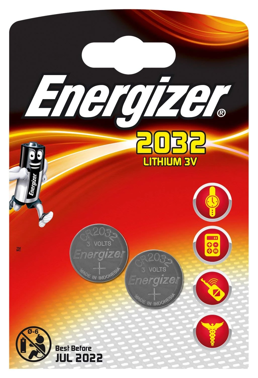 Energizer CR2032 – lítiové gombíkové batérie 3 V 2 ks