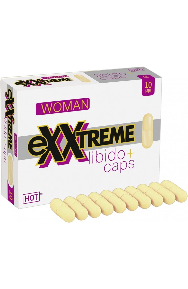 HOT eXXtreme Libido Caps pre ženy (10 kapsúl)