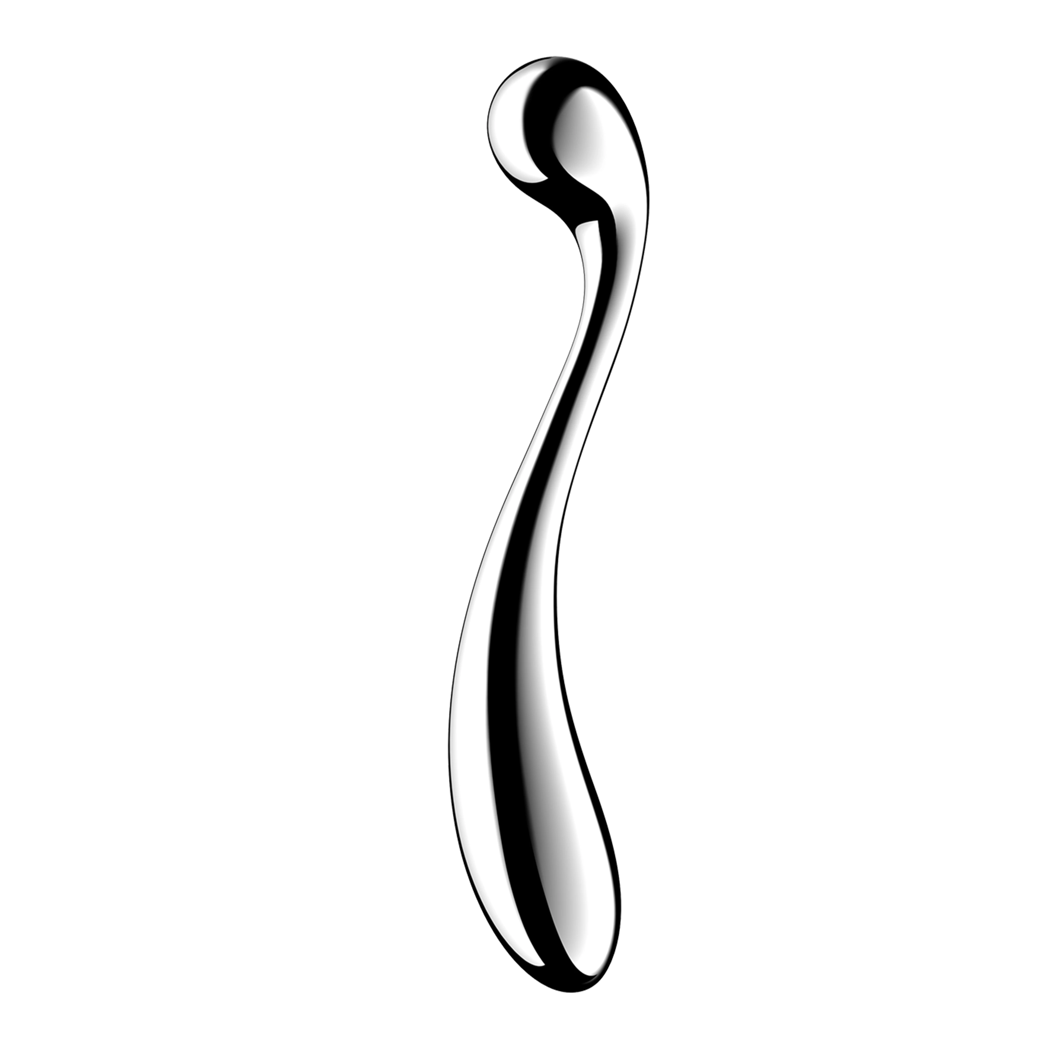 Satisfyer Star Force 4 - luxusné oceľové dildo pre stimuláciu bodu G