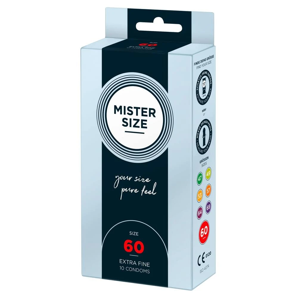 Mister Size 60 mm – tenké kondómy 10 ks