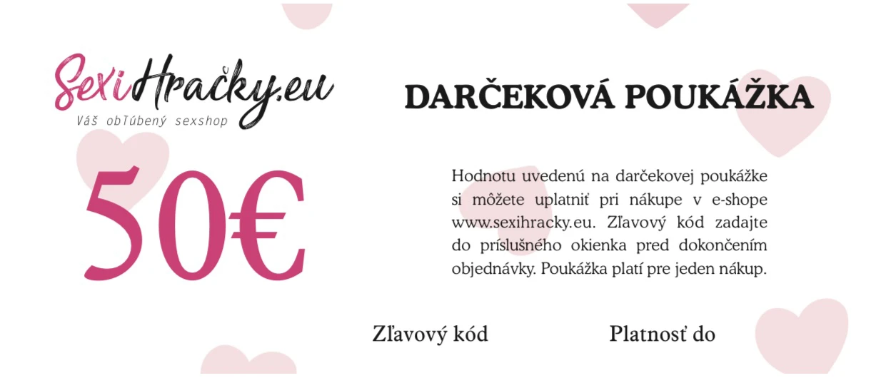 Darčeková poukážka 50€