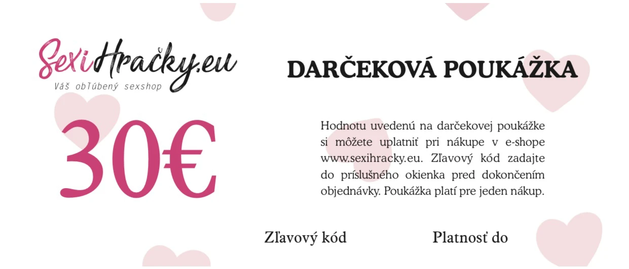 Darčeková poukážka 30€