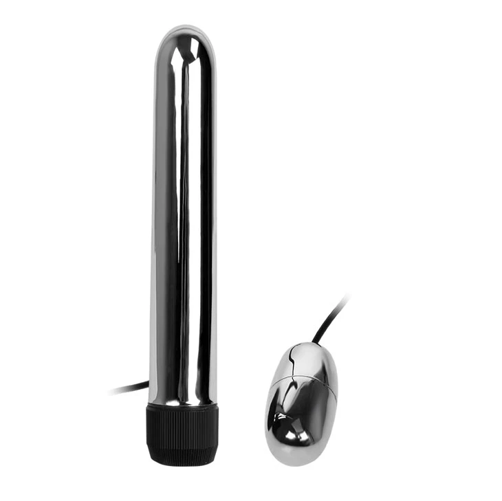 Lybaile Multiple Vibrator (strieborný) – tenký kovový vibrátor pre začiatočníkov