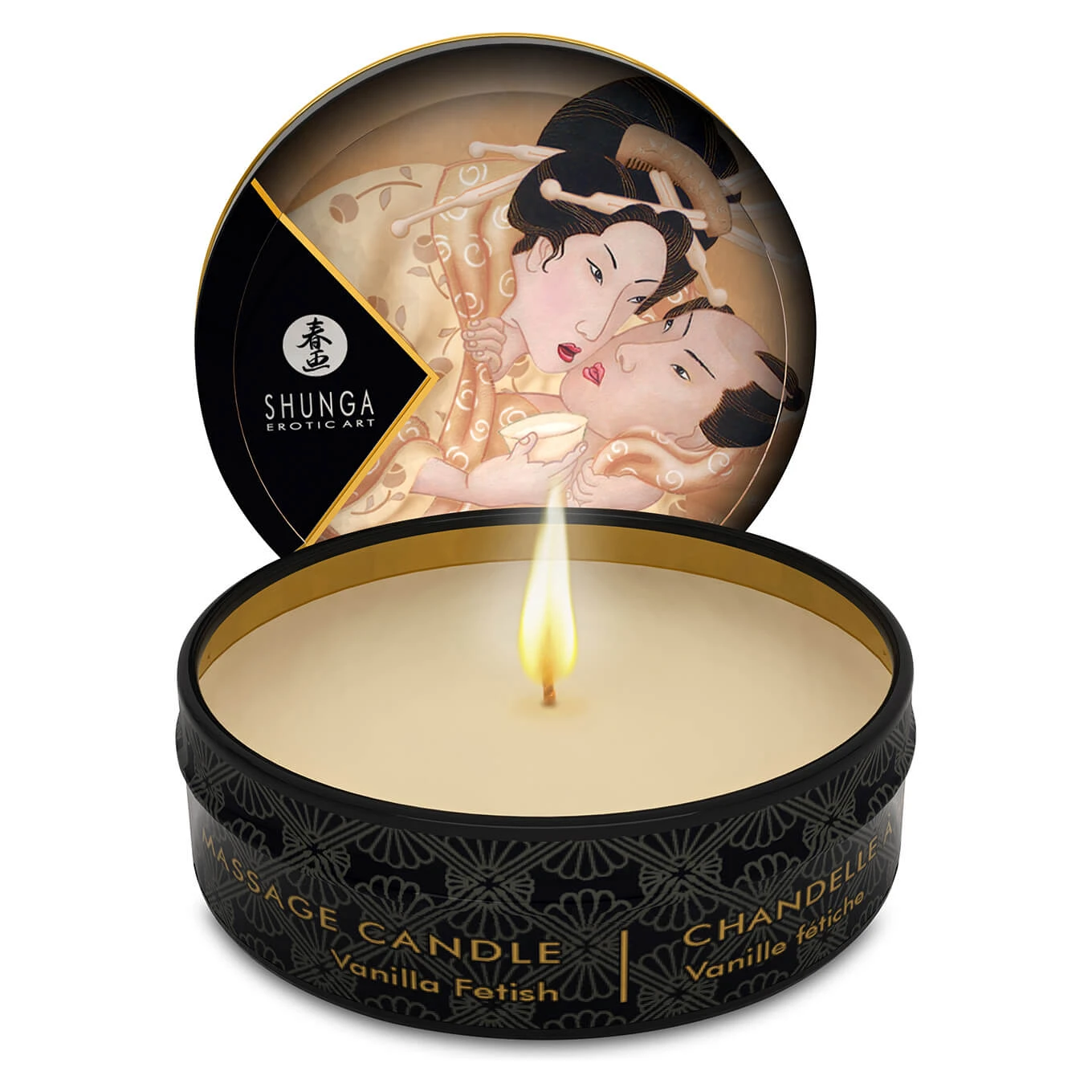 Shunga – masážna sviečka s vôňou vanilky 30 ml