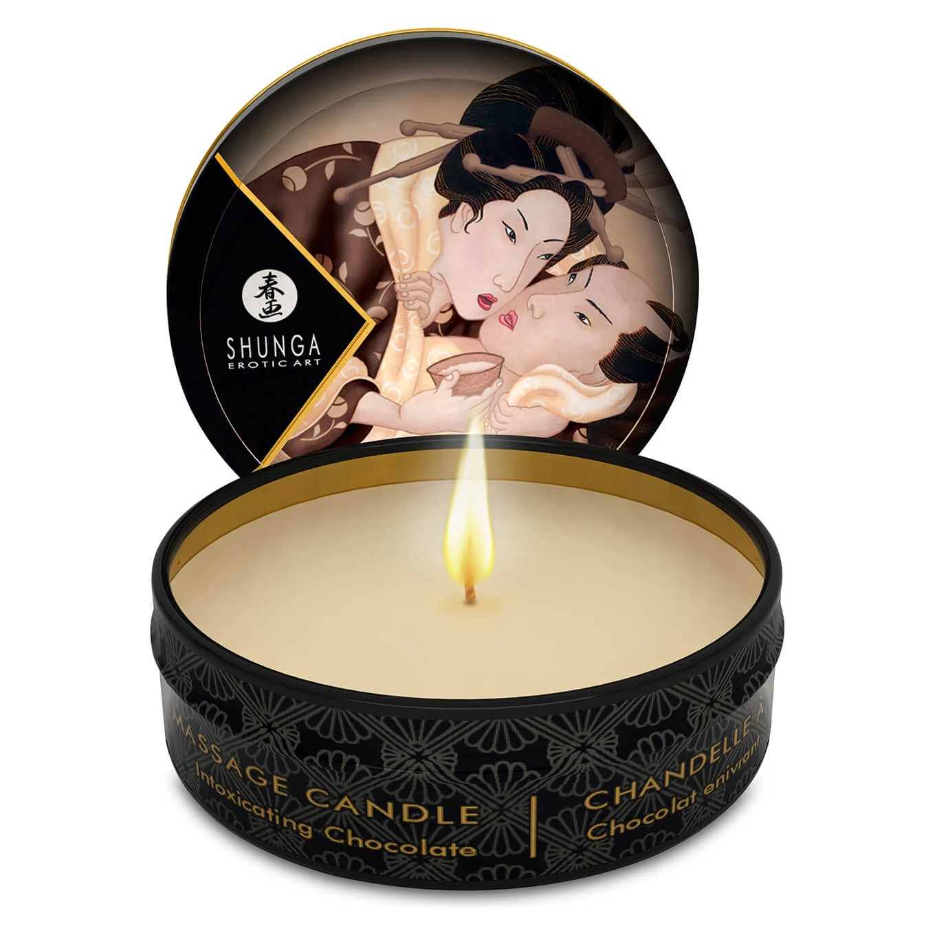 Shunga – masážna sviečka s vôňou čokolády 30 ml