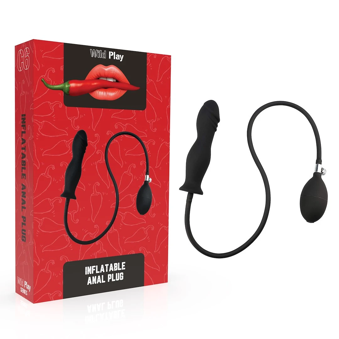 EROSPACE Wild Play C6 – nafukovací análny plug