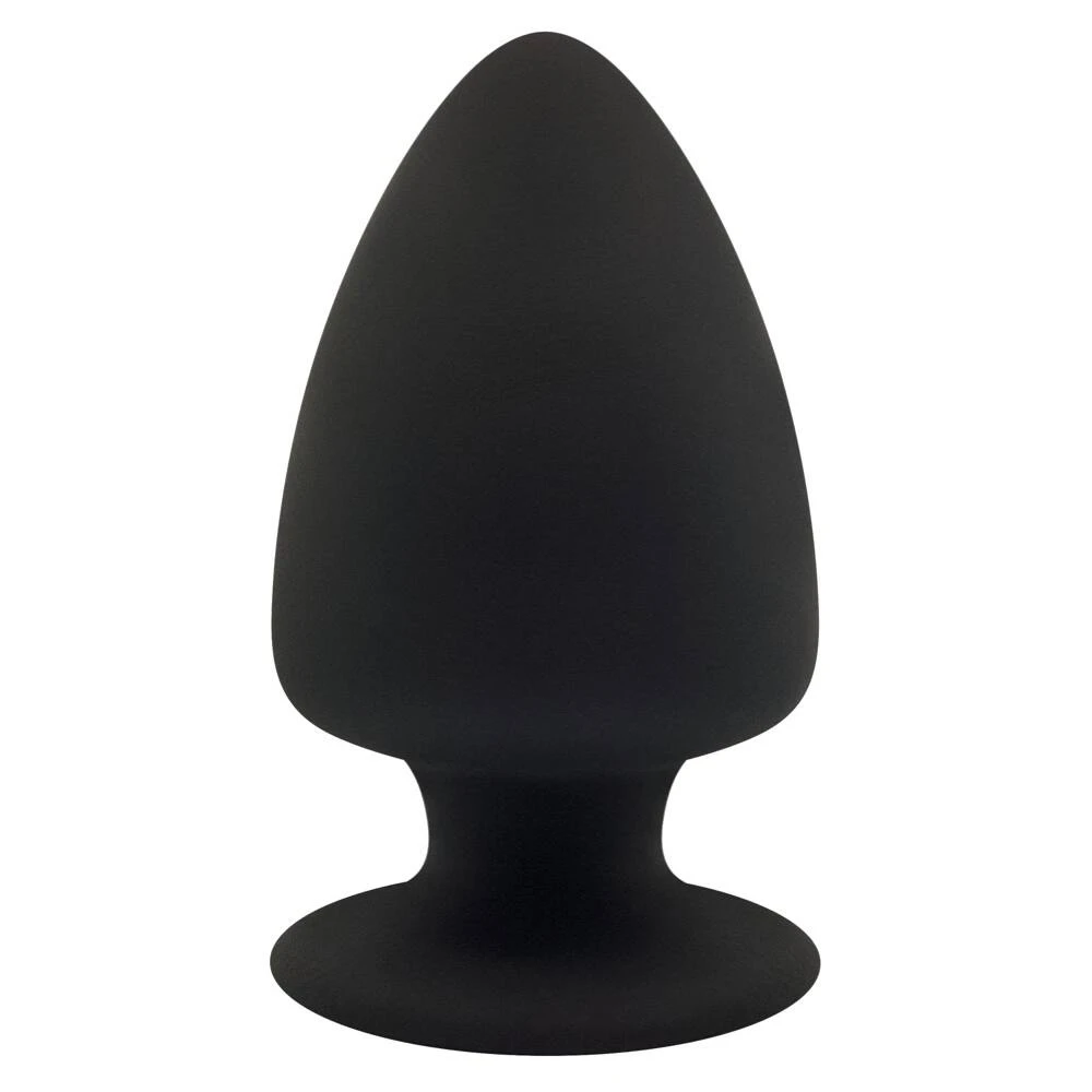 Silexd M – tvarovateľný análny kolík 11 cm (čierny)