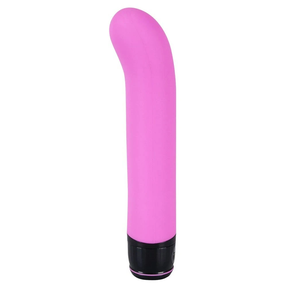 You2Toys Mr. Nice Guy – silikónový vibrátor na bod G 23 cm (ružový)