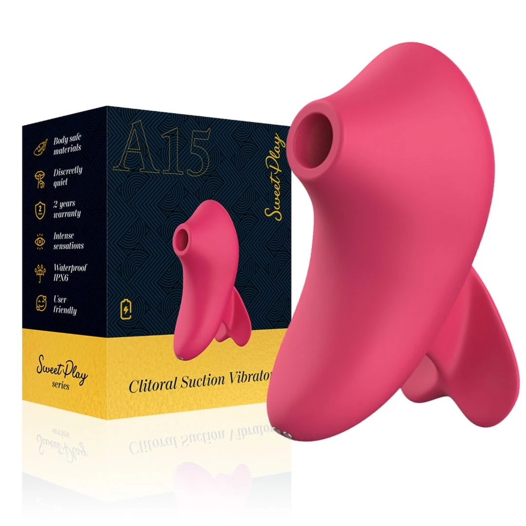 EROSPACE Sweet Play A15 – stimulátor klitorisu (10 režimov sania)
