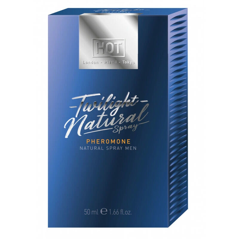 HOT Twilight Natural – telový sprej pre mužov s feromónmi 50 ml