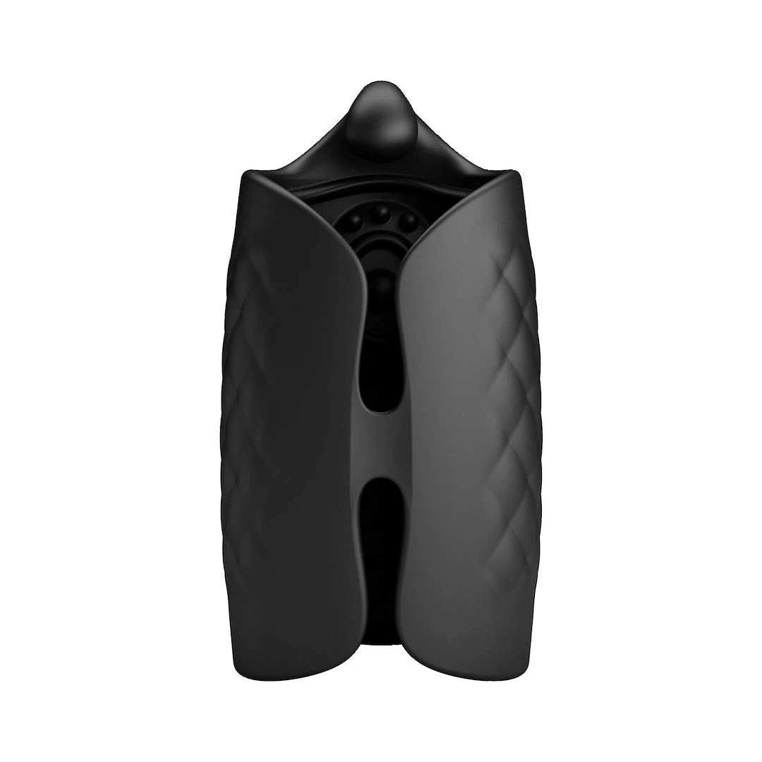 Pretty Love Black Glans Trainer – vibračný stimulátor žaluďa