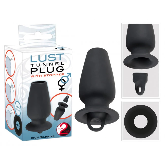 You2Toys Lust Tunnel Plug – análny tunel so zátkou