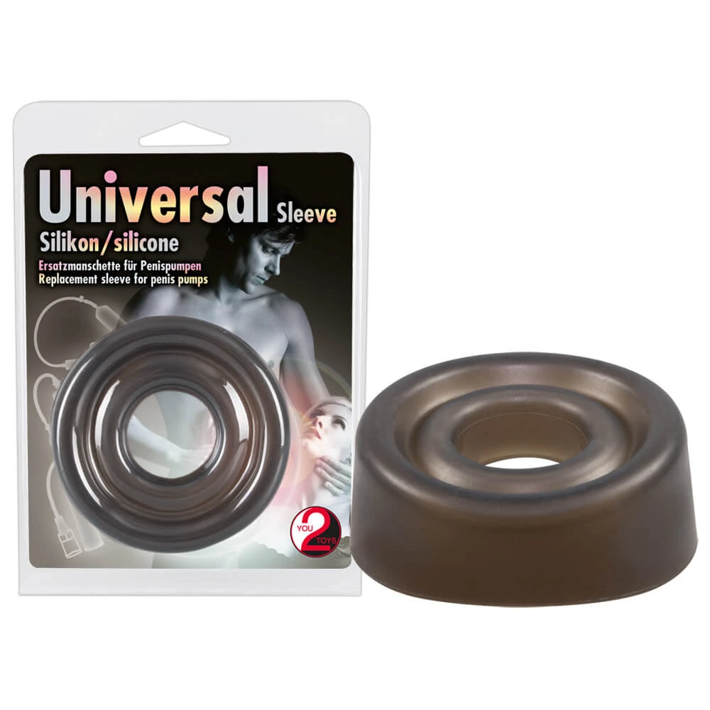 You2Toys Universal Sleeve Smoke – univerzálna náhradná silikónová manžeta k vákuovým pumpám