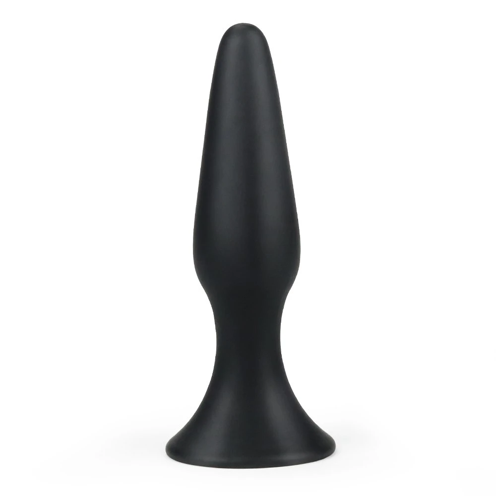 LOVETOY Lure Me - silikónový análny plug L (čierny)