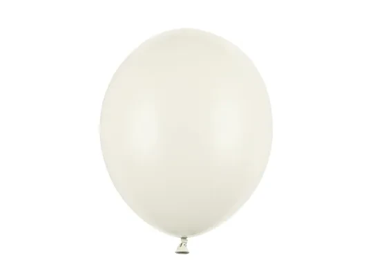 Balón - 30 cm, Pastelový Krémový
