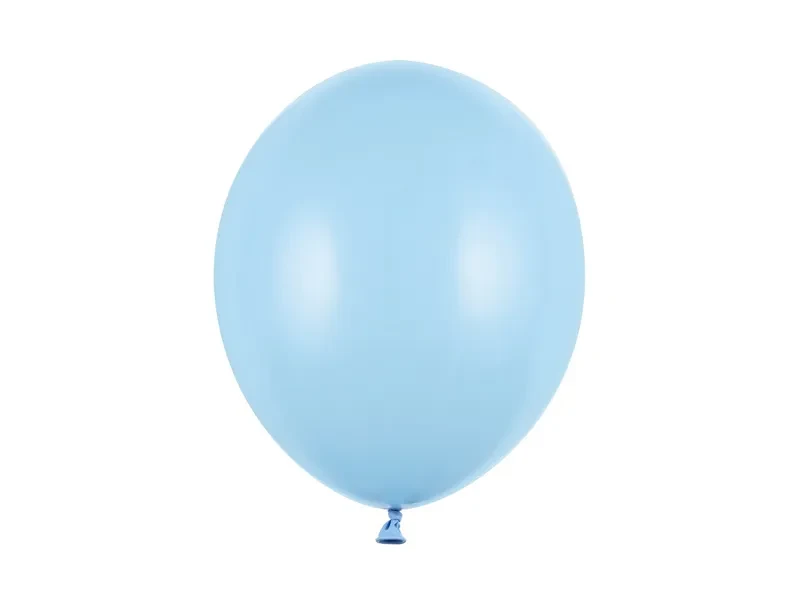 Balón - 30 cm, Pastelový Svetlo modrý